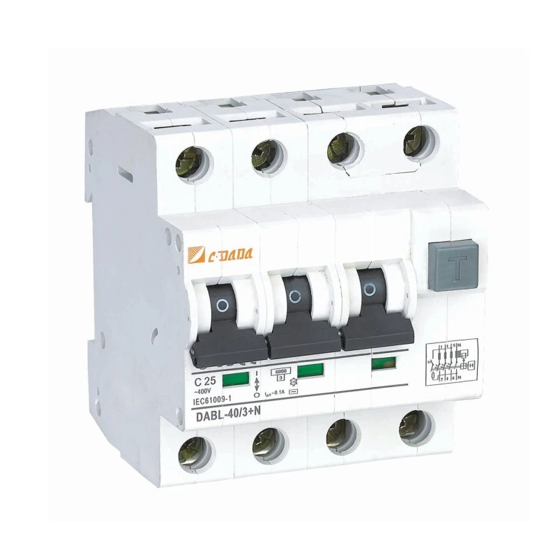 2P 4P Tipo Eletrônico RCBO